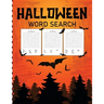 Halloween Word Search: Puzzle Activity Book For Kids Ages 5-8 Juvenile Gifts With Key Solution Pages
