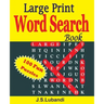 Large Print Word Search Book