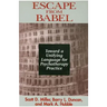 Escape from Babel: Toward a Unifying Language for Psychotherapy Practice