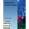 Introduction to Economic Analysis