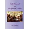 Style Manual for Essays and Theses
