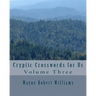 Cryptic Crosswords for Us Volume Three