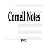 Cornell Notes: 50 Pages 8.5" X 11"