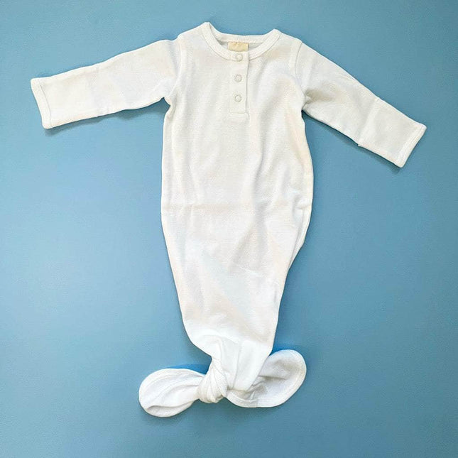 Knotted Baby Gown-Organic Cotton by Estella