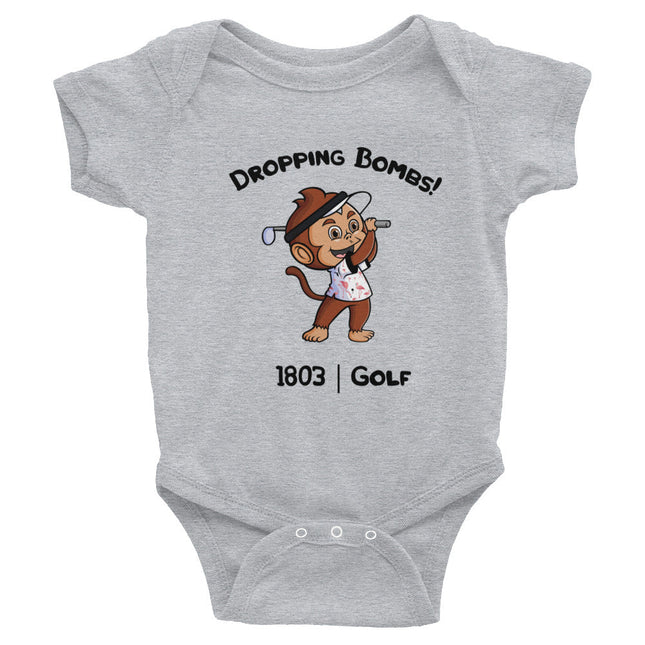 Dropping Bombs Infant Bodysuit by 1803 Sports