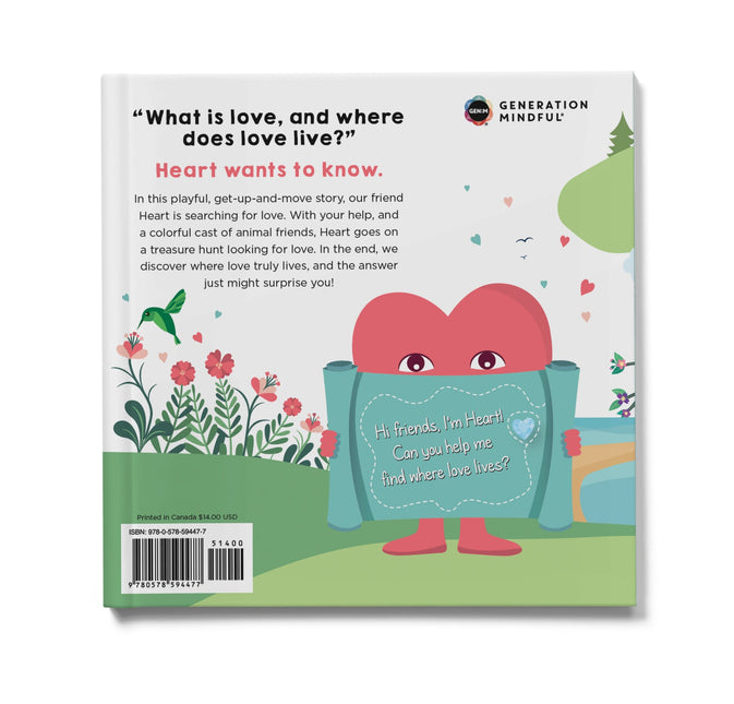 Heart SnuggleBuddies Emotions Plush & Book Bundle by Generation Mindful