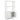 Bathroom Storage Cabinet with Open Shelves and Double Doors-White
