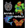 Animals Mandala: 50 mandala-style coloring animals