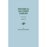 Historical Southern Families. in 23 Volumes. Volume II