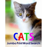 Cats Jumbo Print Word Search