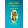 Applications For Enrollment of Choctaw Newborn Act of 1905 Volume XVIII