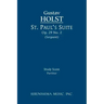 St. Paul's Suite, Op.29 No.2: Study score