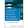 Running an Effective Investor Relations Department: A Comprehensive Guide