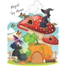 Magical Tiny Houses: Adult & Children Coloring Book for Relax and Dream