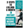 3 Steps to $10,000 a Month in Instant Passive Income Streams: Give your boss the finger with this shortcut to financial freedom