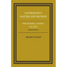 Philosophical Papers: Volume 1, Mathematics, Matter and Method