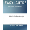 Easy Guide: GCFA Certified Forensic Analyst: Questions and Answers