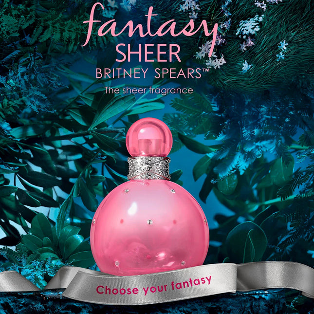 Fantasy Sheer 3.3 oz EDT for women by LaBellePerfumes