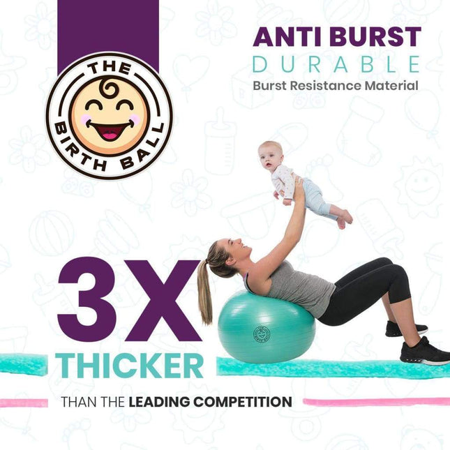 Buy The Birth Ball | # 1 Selling Birthing Ball For Pregnancy and Labor - FREE Rush Shipping by The Birth Ball