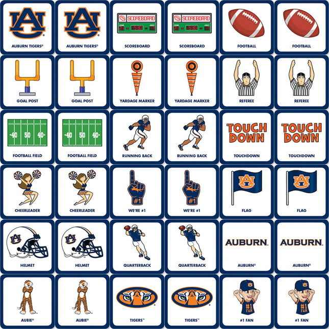 Auburn Tigers Matching Game by MasterPieces Puzzle Company INC
