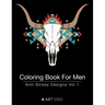 Coloring Book For Men: Anti-Stress Designs Vol 1