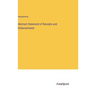 Abstract Statement of Receipts and Disbursements