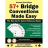 57+ Bridge Conventions Made Easy: The New Go-To Quick Reference Book