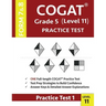 COGAT Grade 5 Level 11 Practice Test Form 7 And 8: CogAT Test Prep Grade 5: Cognitive Abilities Test Practice Test 1