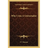 Why I Am a Universalist