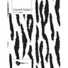 Cornell Notes: B&W Tiger Pattern Cover - Best Note Taking System for Students, Writers, Conferences. Cornell Notes Notebook. Large 8.