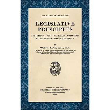Legislative Principles [1930]
