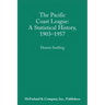 The Pacific Coast League: A Statistical History, 1903-1957