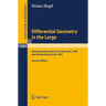 Differential Geometry in the Large