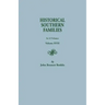 Historical Southern Families. in 23 Volumes. Volume XVIII