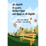 30 Hadith to Learn, Reflect Upon and Apply hn 30 Nights ( Ramadan Books for Kids and Adults ): (English and Arabic Edition)