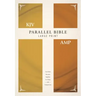 KJV, Amplified, Parallel Bible, Large Print, Hardcover, Red Letter Edition: Two Bible Versions Together for Study and Comparison