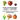 English-Bengali Fruits and Vegetables Children's Bilingual Picture Dictionary