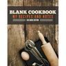Blank Cookbook My Recipes And Notes: Big Book Edition