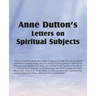 Anne Dutton's Letters on Spiritual Subjects