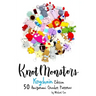 Knotmonsters: Keychain edition: 50 Amigurumi Crochet Patterns