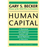 Human Capital: A Theoretical and Empirical Analysis, with Special Reference to Education, 3rd Edition