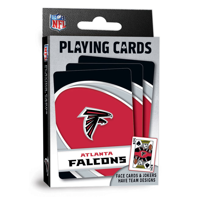 Atlanta Falcons Playing Cards - 54 Card Deck by MasterPieces Puzzle Company INC