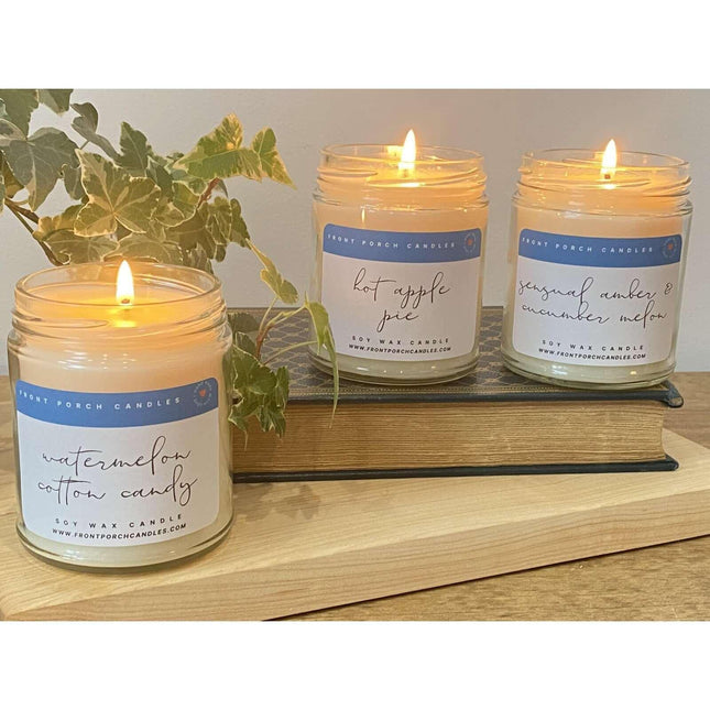 Blue Raspberry- Soy Candle by Front Porch Candles
