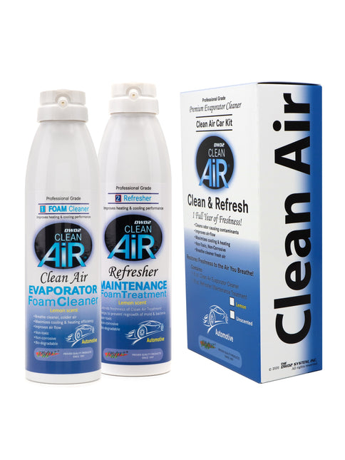 Clean Air® Car Kit - Provides up to 1 year of Clean, Healthy and Cooler Air by The DWD2 System, Inc.