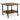 Under Desk Printer Stand with 360° Swivel Casters-Brown
