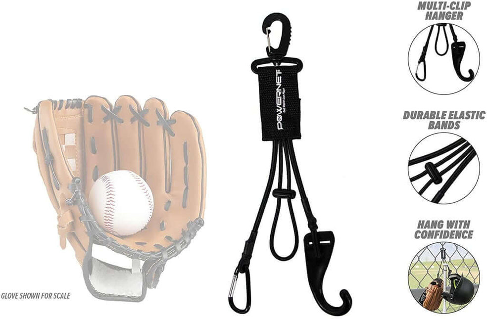 PowerNet Gear Hanger for Baseball Softball Tennis and More (1166) by Jupiter Gear