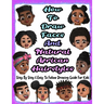 How To Draw Faces And Natural African Hairstyles: Step By Step & Easy To Follow Drawing Guide For Kids: Suitable For Older Kids Ages 8 & Up, Young Art