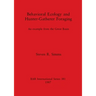 Behavioral Ecology and Hunter-Gatherer Foraging: An example from the Great Basin
