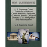 U.S. Supreme Court Transcript of Record Carlos Marcello, Petitioner, V. John M. Bonds, Officer in Charge, U. S. Immigration and Naturalization