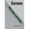 German philosophy and politics